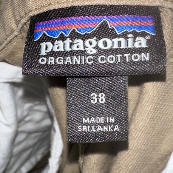 Patagonia Shorts Mens Size 38 Quandary Athletic Hiking Beige‎ Beach - Picture 10 of 11